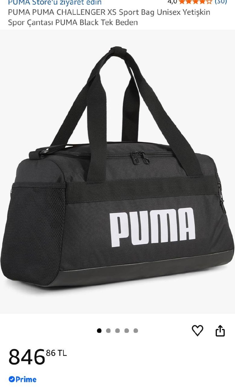 Puma Challenger Extra 091142 Spor Çantası